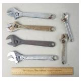 Crescent Wrenches 6" to 10"
