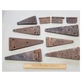 Assorted Rusty Hinges