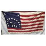 1976 American Flag 31 X 57"