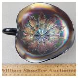 Dugan Carnival Glass Candy Dish 6 & 1/2" W