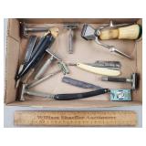 Vintage Razors, Clippers & Shaving Brush