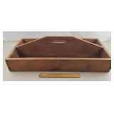Vintage Wooden Tool Box 32" L