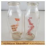 Vintage Milk Bottles