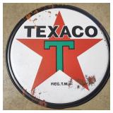 Modern Metal Texaco Sign 35 & 1/4" W