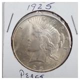 1925 Peace Silver Dollar