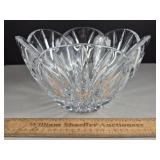 Wyndham Scalloped Crystal Glass Bowl Poland