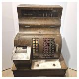 Antique National Cash Register - No Key 22' H