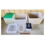 Plastic Totes & Organizer