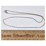 Sterling Silver Necklace 19'