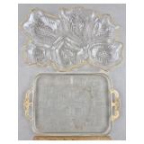 Vintage Jeannette Glass Trays