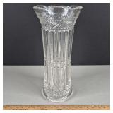 Tarentum Glass Co Zipper Rib Vase 8' H EAPG