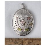 Sterling Silver Pendant Locket
