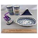 Polish Pottery Lot Boleslawiec