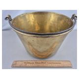 Brass Bucket 11 & 3/4' W