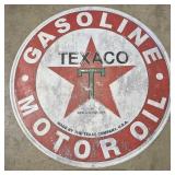 Modern Metal Texaco Sign 35 & 1/4' W