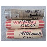 3 Rolls Wheat Pennies