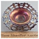 Fenton Basket Weave Bowl 5 & 3/4' W