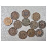 12ct Indian Head Pennies