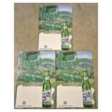 3ct Rolling Rock Beer Cardboard Standups Unused