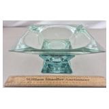 Vidrious San Miguel Glass Dish 5' H