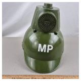 Vintage Military Police Communication Toy Helmet