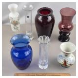 Assorted Vases Up to 10 & 1/4' H