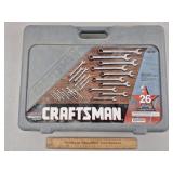 Craftsman 26pc 12pt Metric Wrench Set