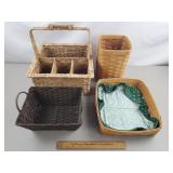 4ct Baskets 2 Signed Longaberger