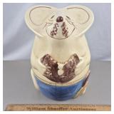 Mouse Cookie Jar 10 & 1/4' H Sm Chip