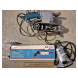 Corded Sanders & Router