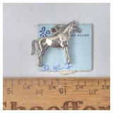 Sterling Silver Horse Pendant
