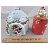 Christmas Dog Treat Jars - Igloo Small Chip