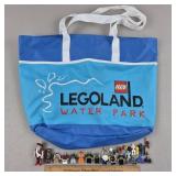 Lego Mini Figs, Parts & Legoland Bag
