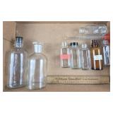 Vintage Bottles, Apothecary Jars, Pyrex Test Tube