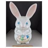 Vintage Easter Bunny Blow Mold 22 & 1/2' H