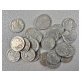23ct Buffalo Nickels