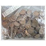 150ct Wheat Pennies All D Mint