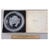 Fostoria Glass Pennsylvania Plate