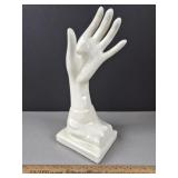 Ceramic Hand Display Jewelry Holder 10 & 1/4' H