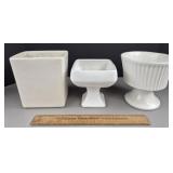 McCoy Floraline Pottery Lot Up to 6 & 1/2' H