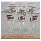 Libbey Buick Pilsner Glasses