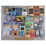 Assorted Hand Held Video Games Some Vintage