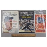 NY Yankees SI Magazines & 1955 Score Card