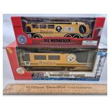 Pittsburgh Steelers Diecast Buses