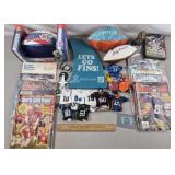 Football Collectibles Lot