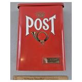 Metal Mail Post Box 14' H