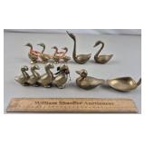 Brass Duck Decor