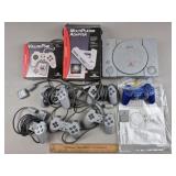 Play Station w/ Accessories - Powers On