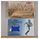 Flair Paul Molitor Jersey Card
