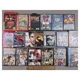 Empty Video Game Boxes